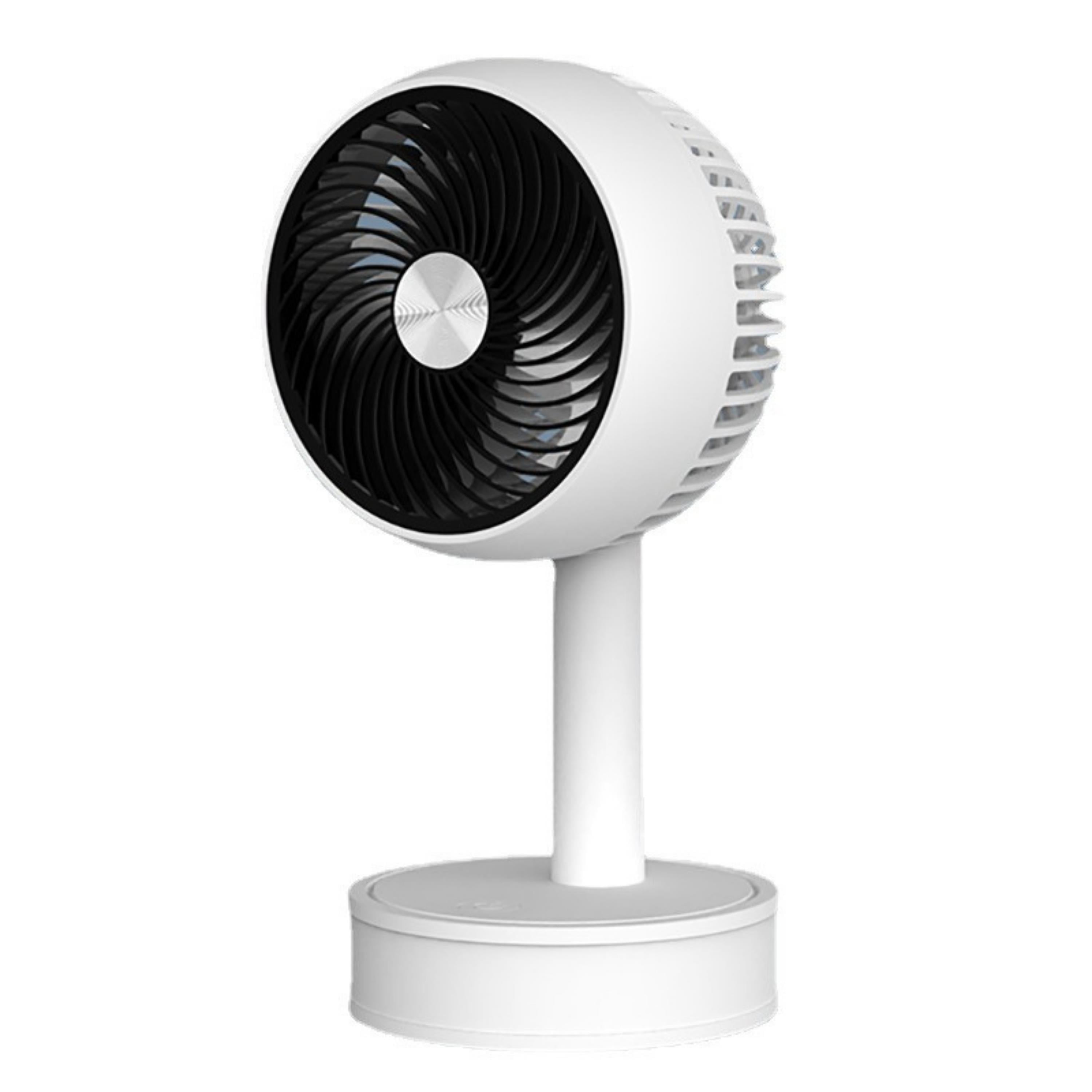 2228 Şarjlı Masaüstü Mini Vantilatör USB Fan Ayarlanabilir Başlıklı Taşınabilir Serinletici 3 Modlu