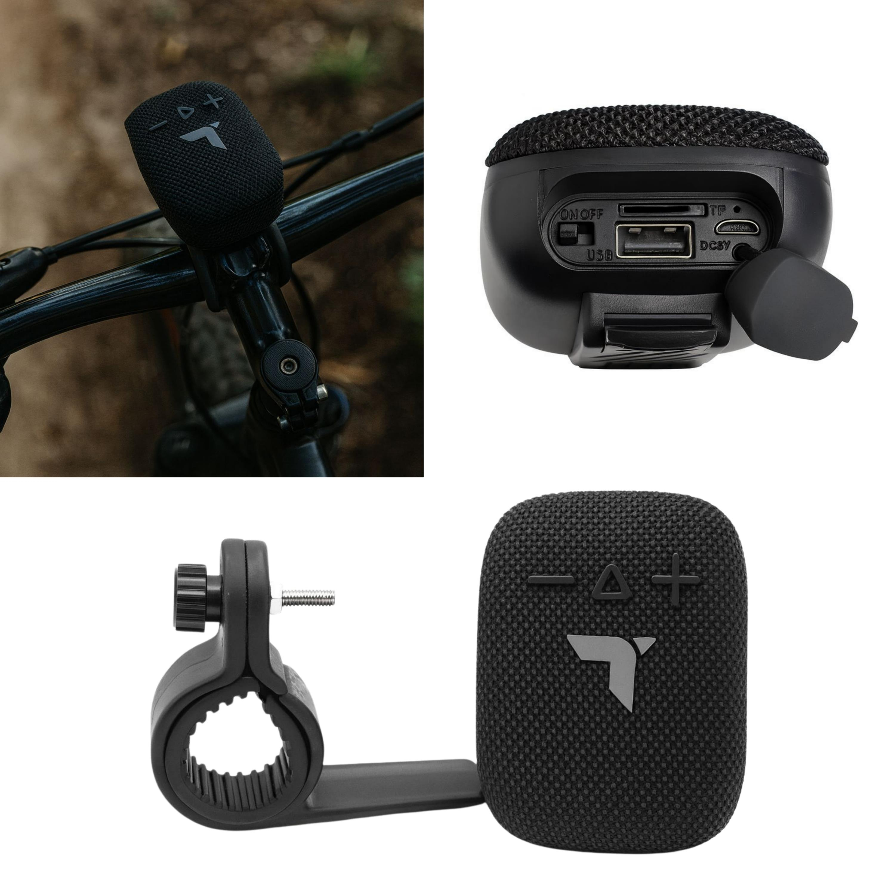 D34 Taşınabilir Bisiklet Scooter Hoparlörü Kablosuz Şarjlı Speaker