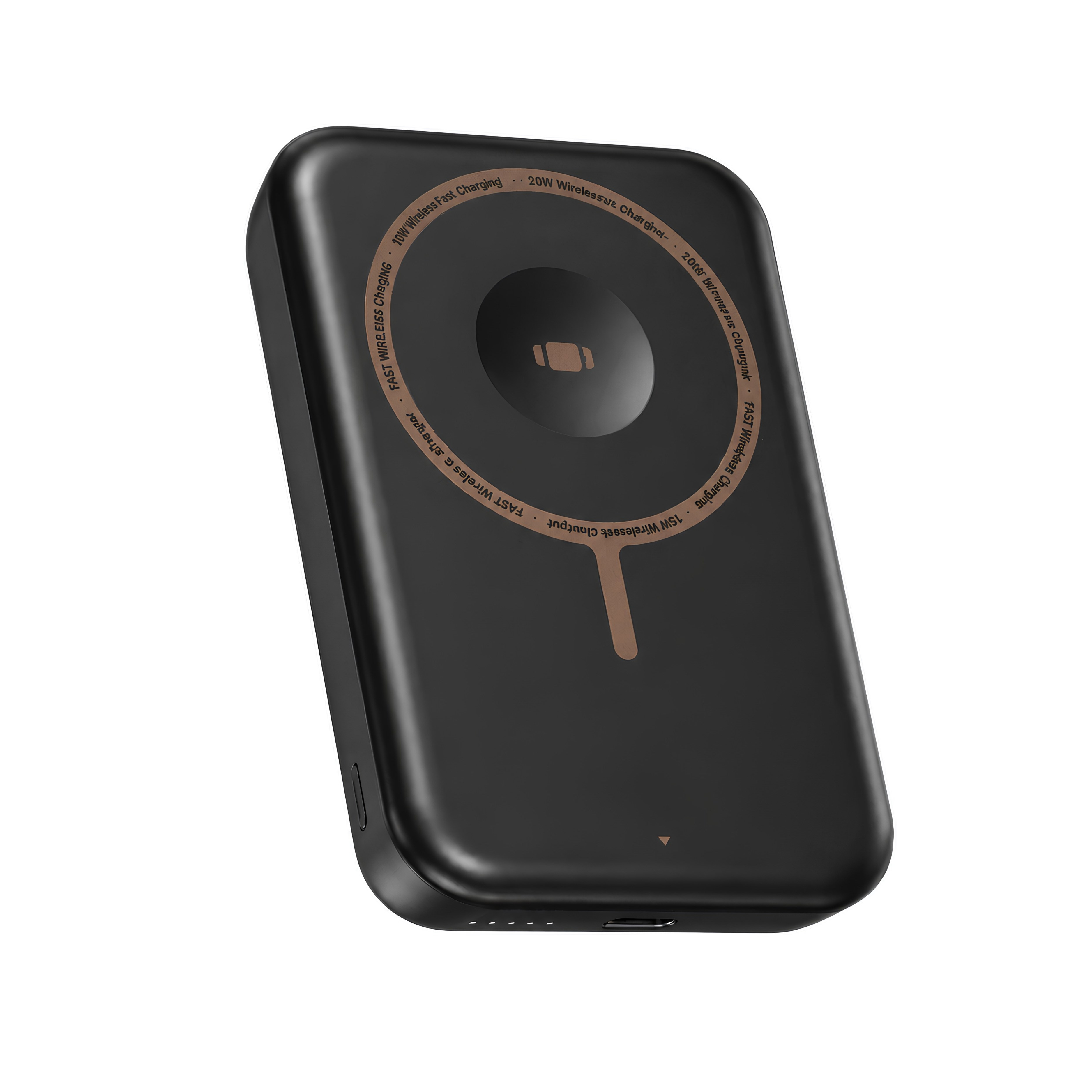PW127 10000 mAh Manyetik Kablosuz Powerbank 20W Type C Giriş Çıkış 15W Kablosuz Şarj Telefon ve Akıllı Saat Uyumlu Taşınabilir Magsafe Powerbank