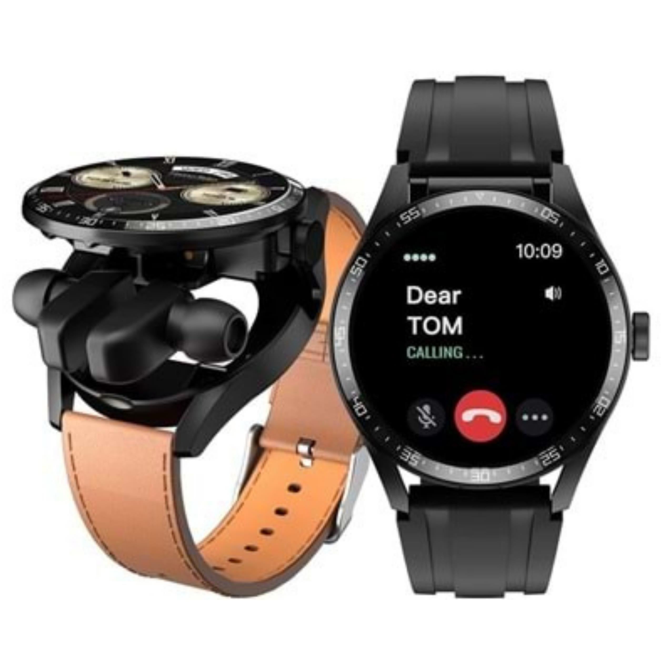RW-37  Bluetooth Kulaklıklı Çift Kordonlu Akıllı Saat