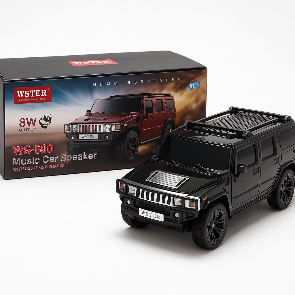WS-590 Speaker Jeep Araba Tasarımlı Bluetooth Hoparlör