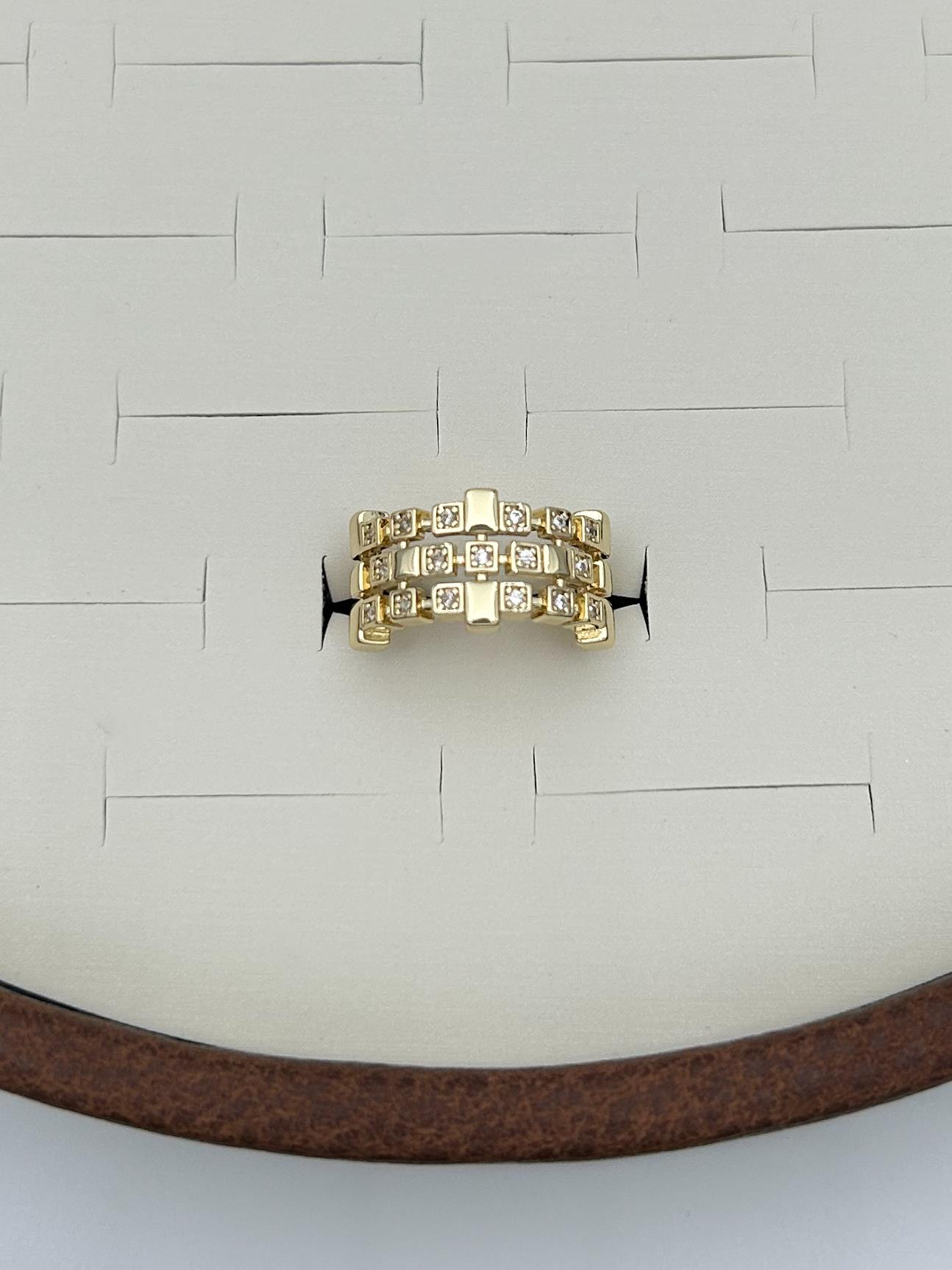 Vip 14K Gold Ayarlanabilir Yüzük