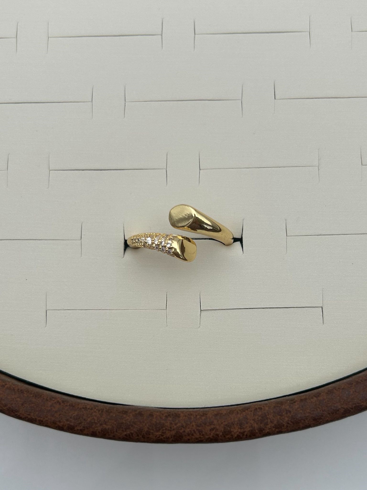 Vip 14K Gold Ayarlanabilir Yüzük