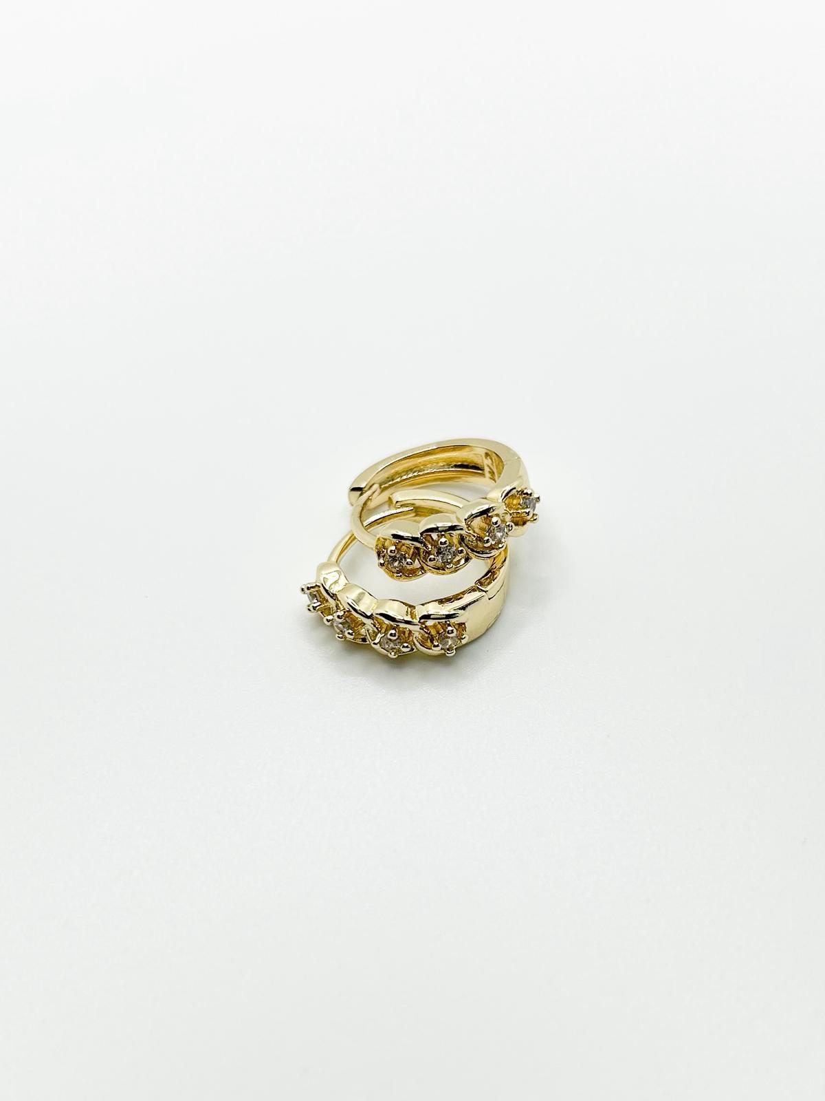 Vip 14K Gold Küpe