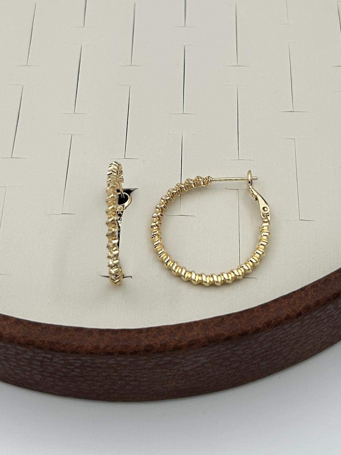 Vip 14K Gold Küpe