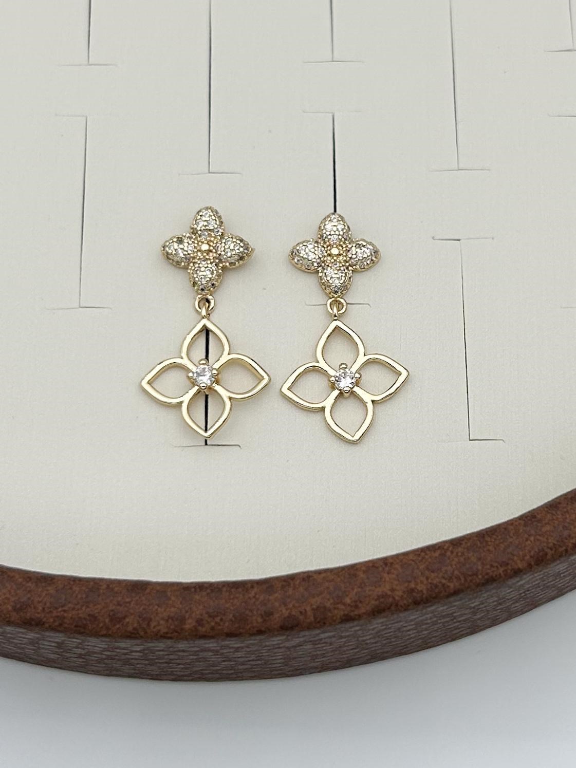 Vip 14K Gold Küpe