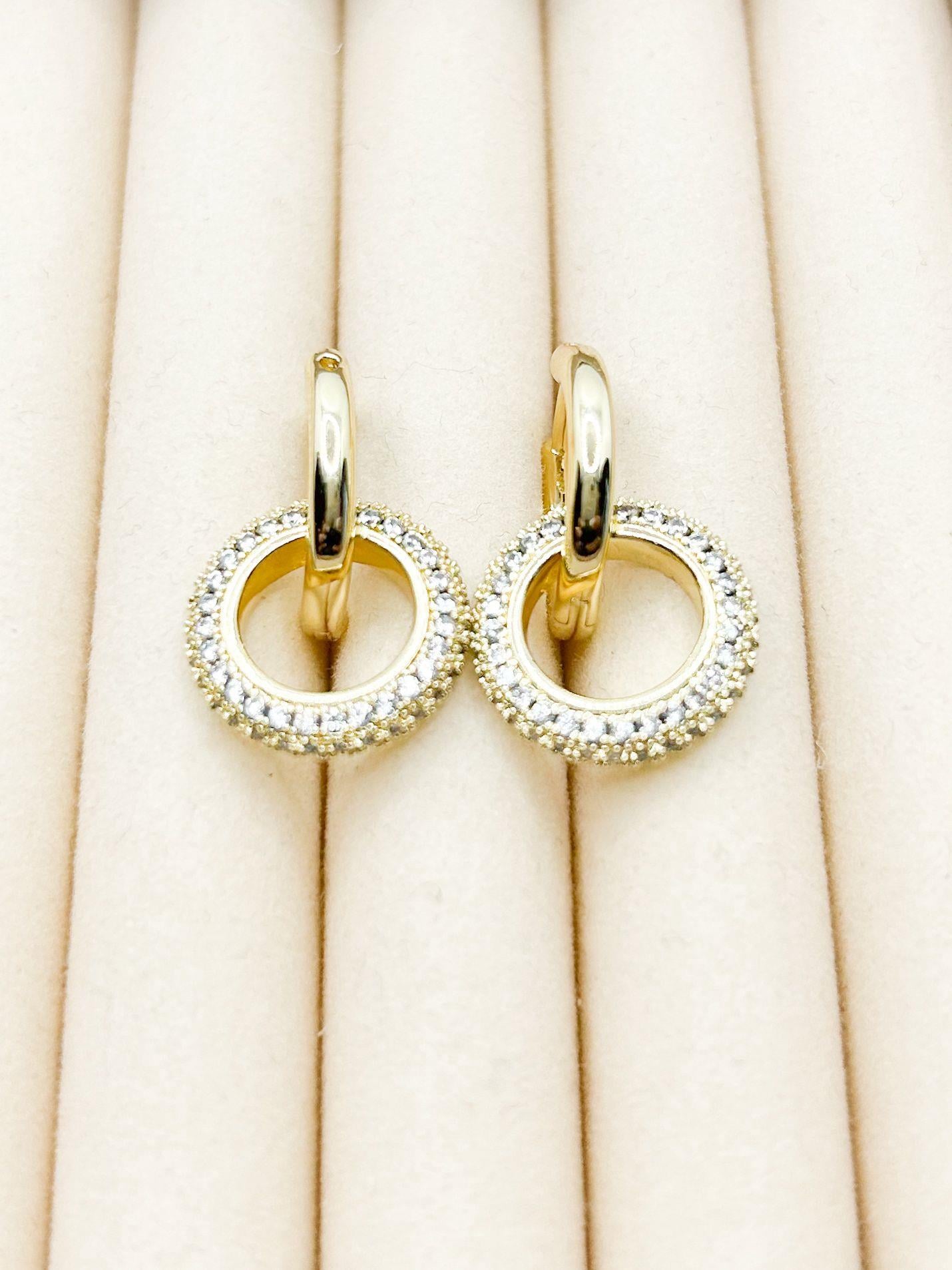 Vip 14K Gold Küpe