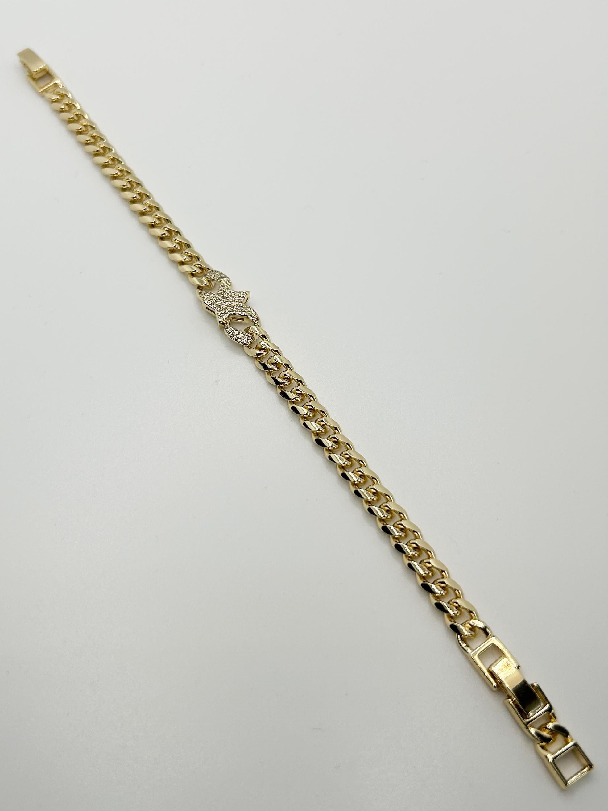 Vip Bileklik 14K 17+2 cm