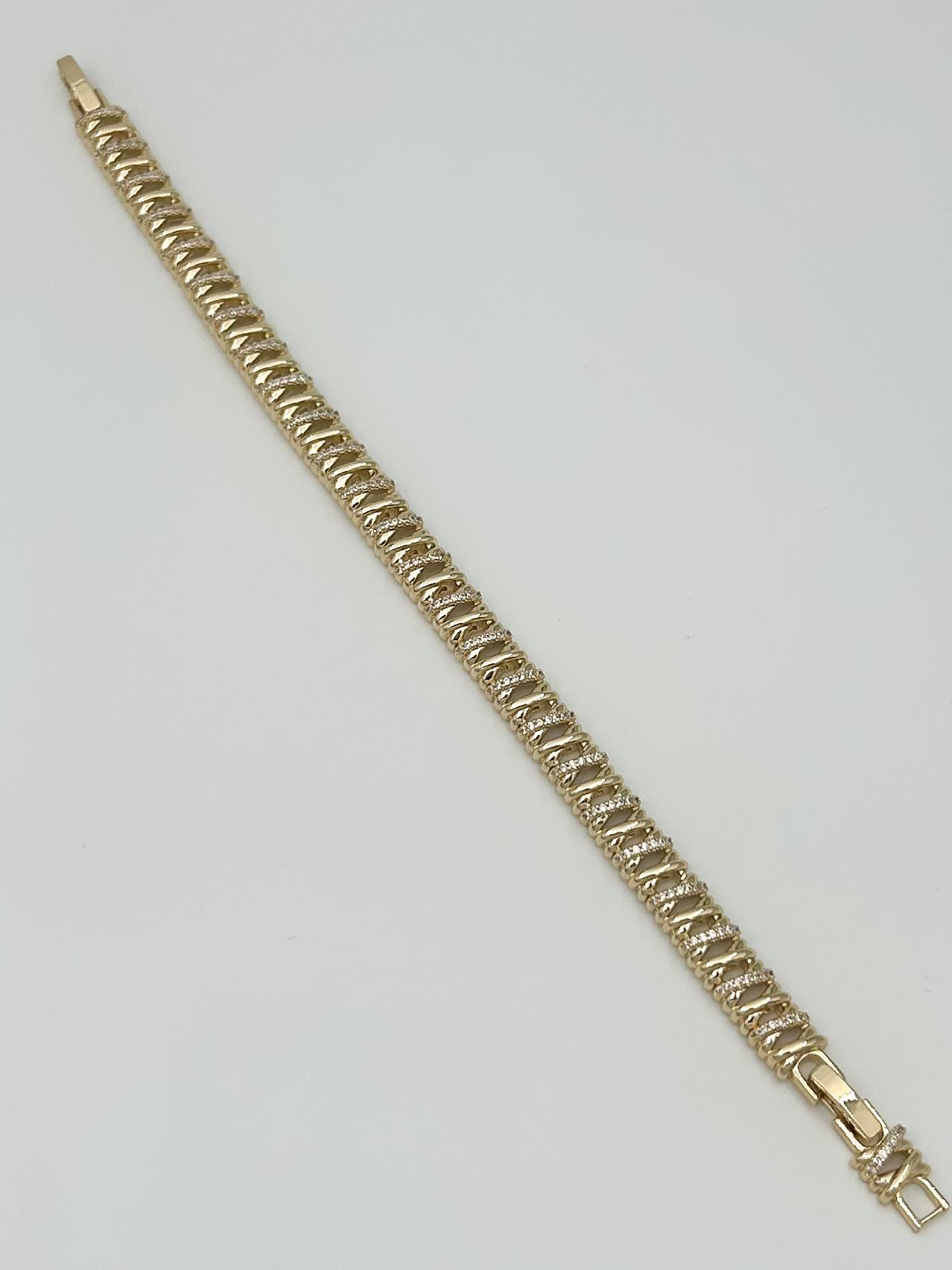 Vip Bileklik 14K 17+2 cm
