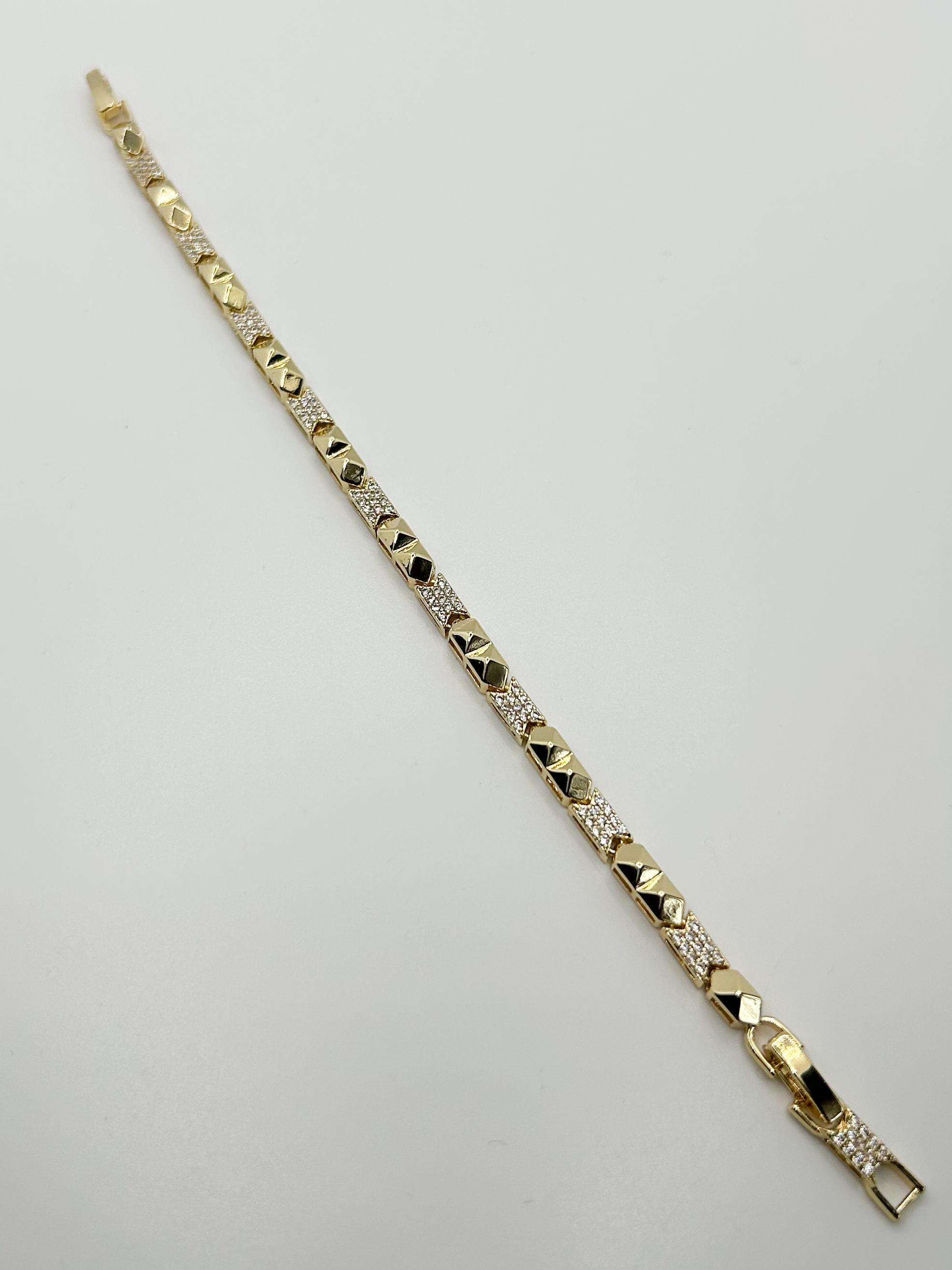 Vip Bileklik 14K 17+2 cm