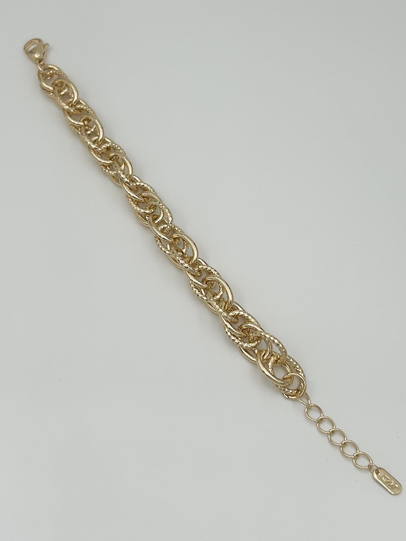 Vip Bileklik 14K 17+3 cm