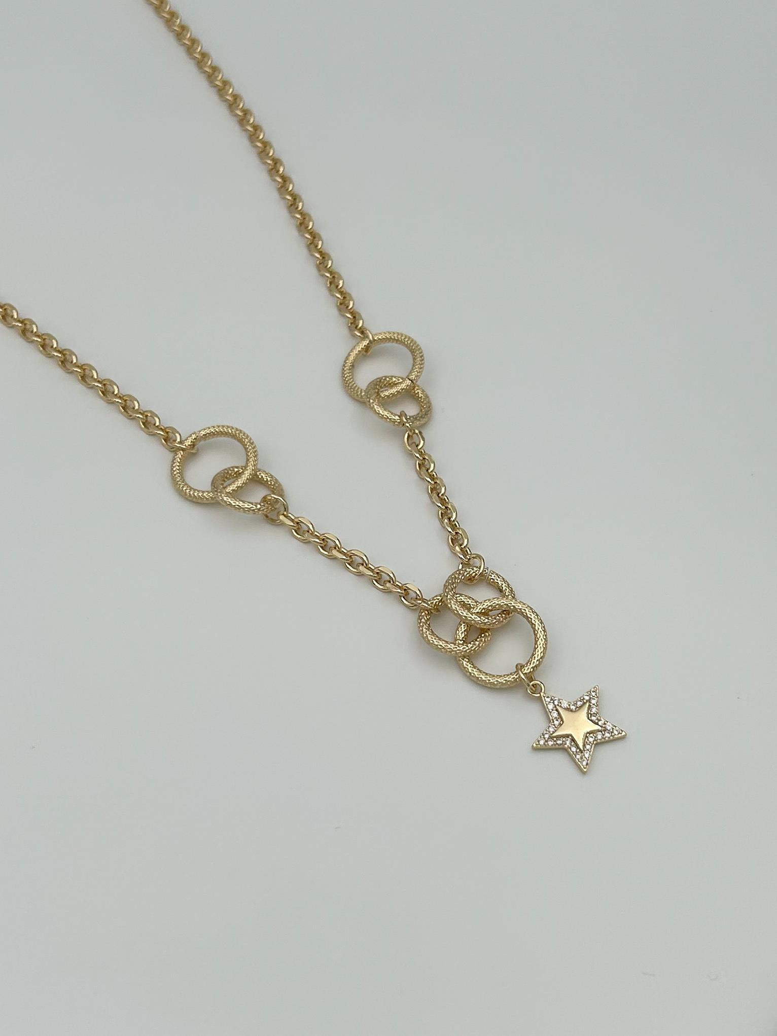 Vip Kolye 14K Gold 45+5 cm