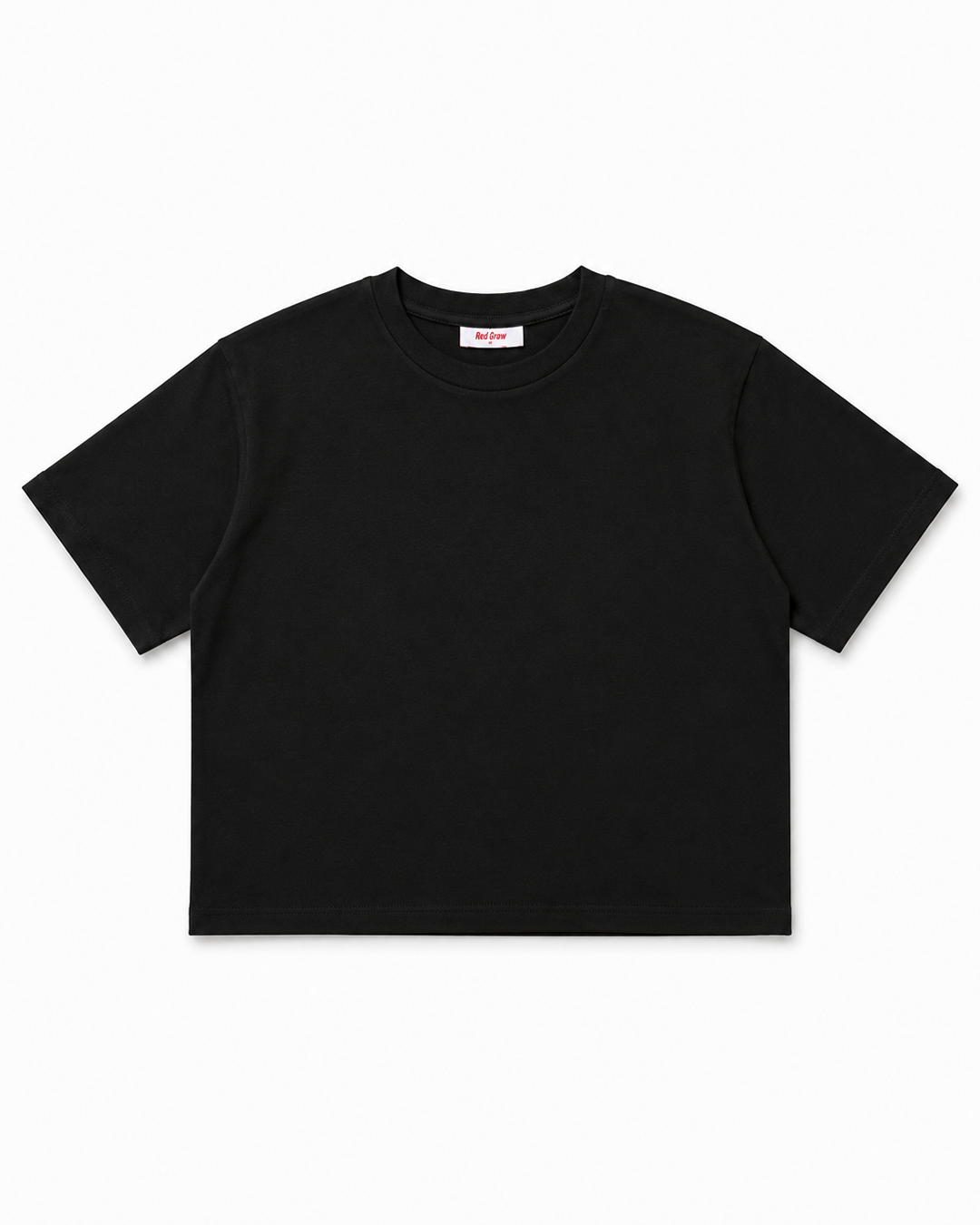 T-shirt Boxy fit “RED BASİC” | Siyah | Ürün | 01