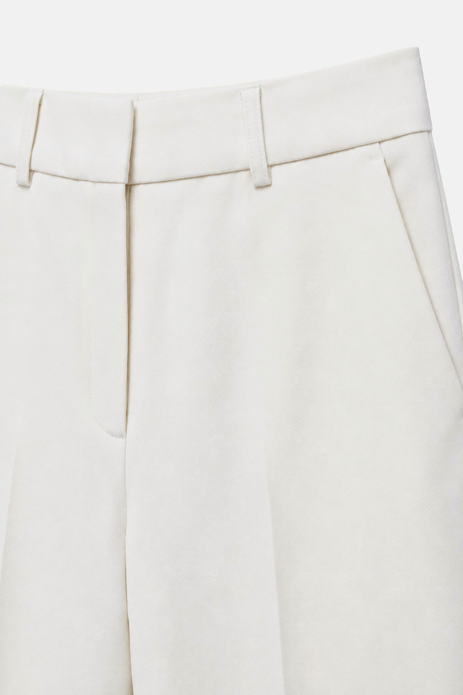 Kadın Ekru Slim Fit Basic Pantolon-Thalure