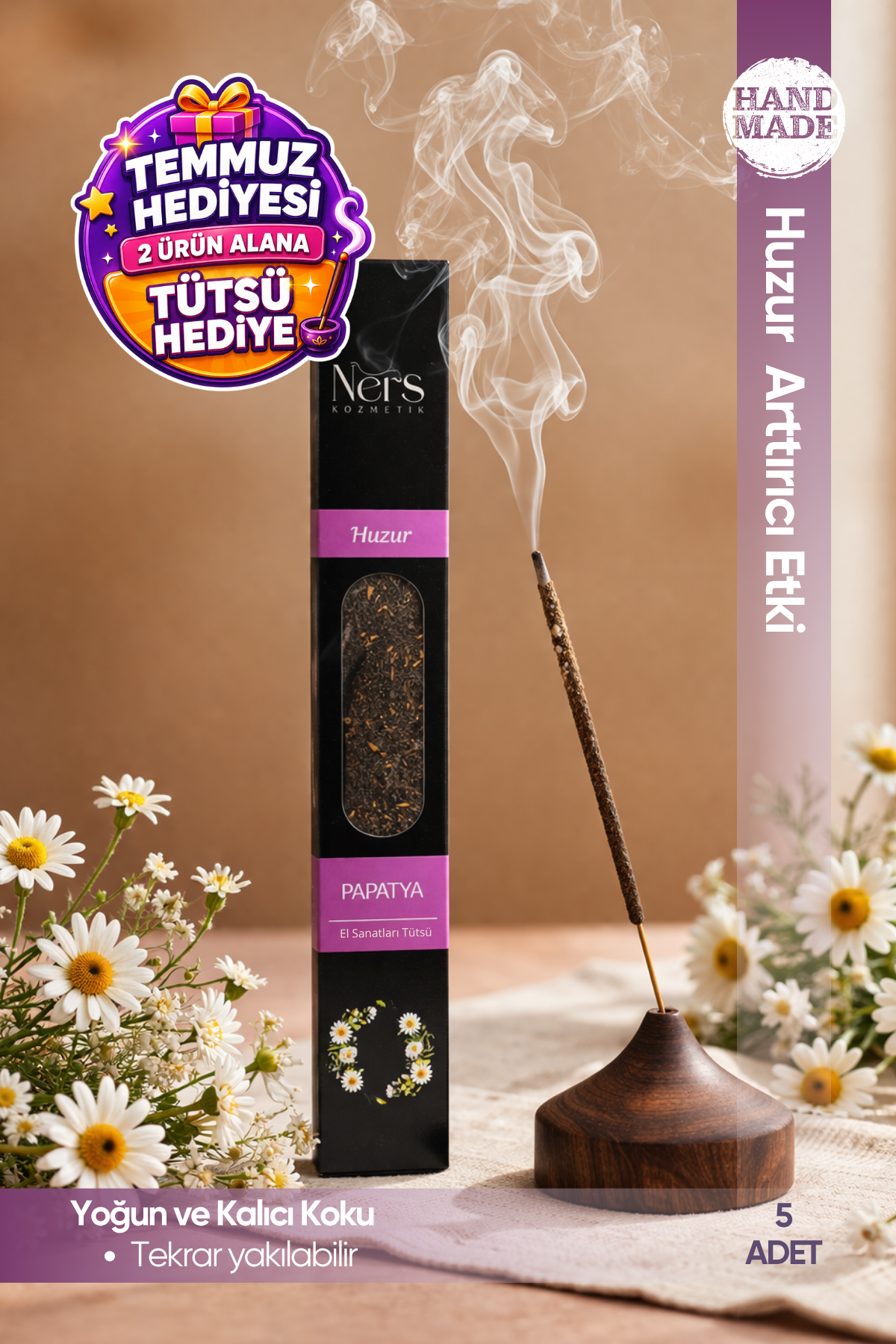 Papatya Tütsüsü – Huzur ve Dingınlik | El Yapımı