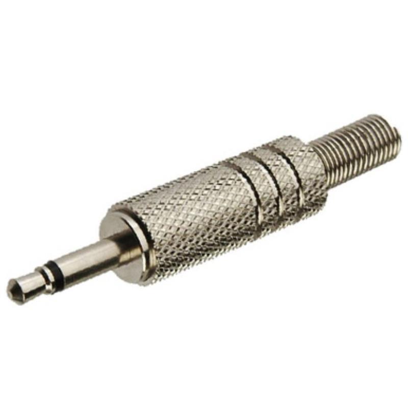 OEM 3,5mm Mono Erkek Jack Nikel