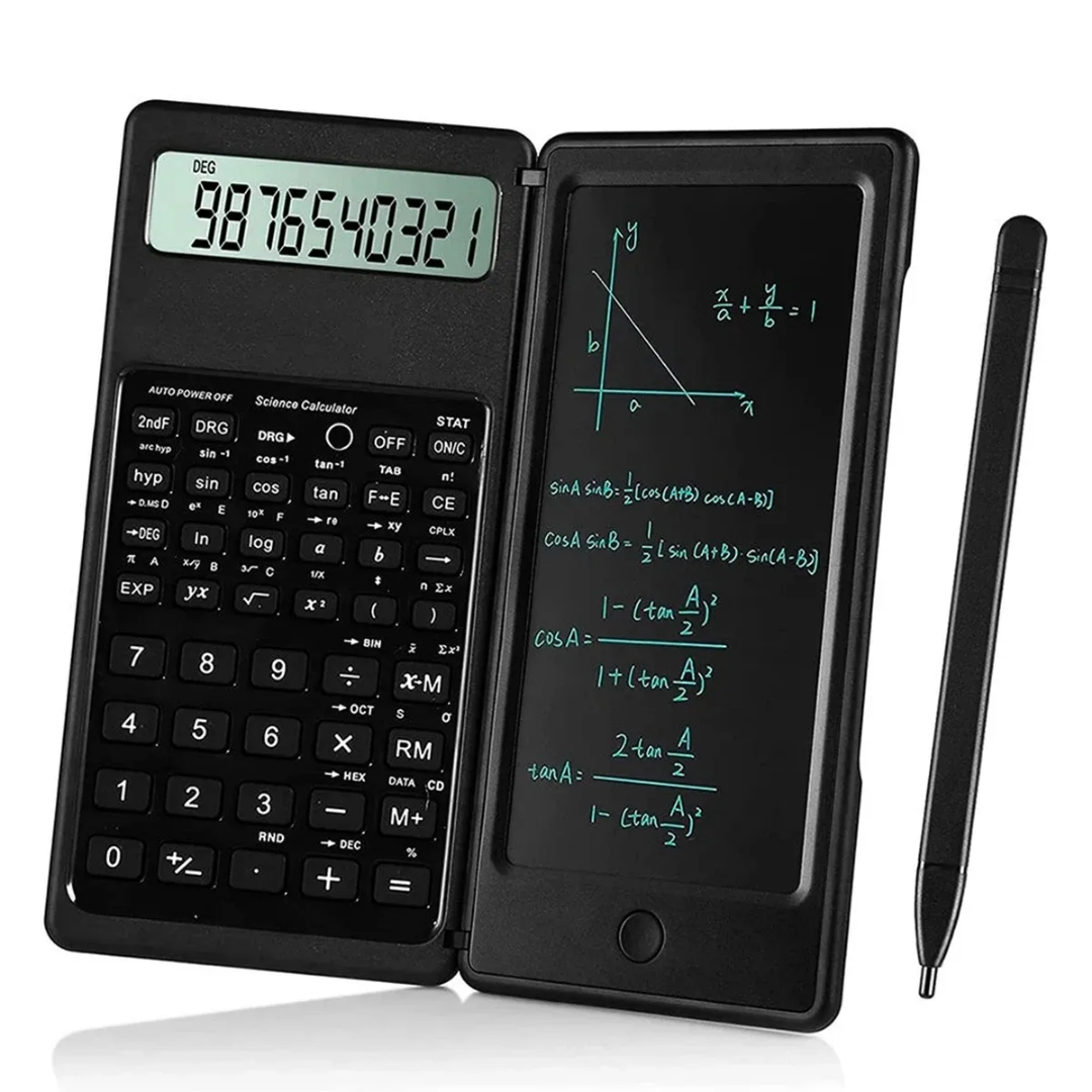 Bilimsel Hesap Makinesi LCD Ekran Notlu