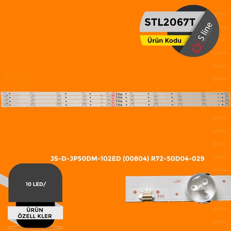 Awox 50'' JS-D-JP50DM-102ED(008042) R72-50D04-029 TV Ledi