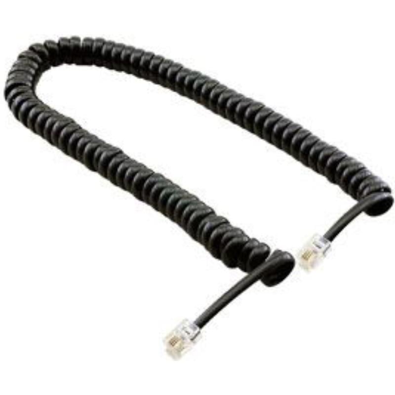 OEM Telefon Spiral Kablosu Siyah