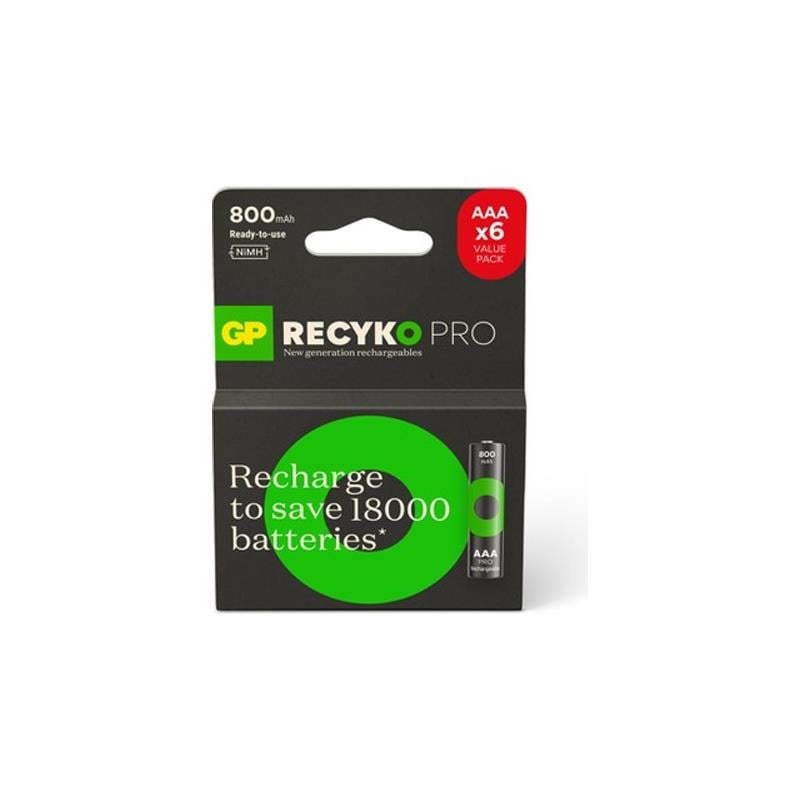 RECYKO PRO 850 R03 6 LI SİYAH