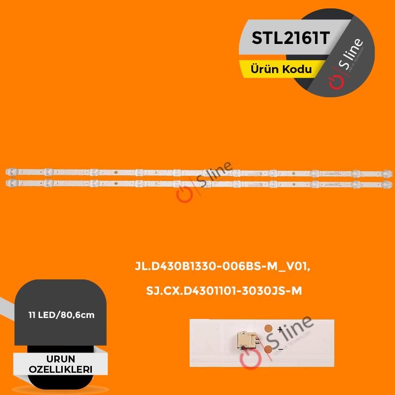 43'' Saba JL.D430B1330-006BS-M_V01, SJ.CX.D4301101-3030JS-M Tv Led Bar
