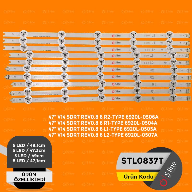 47''V14 SDRT REVO.8 6R2-TYPE 6920L-0506A TV LED