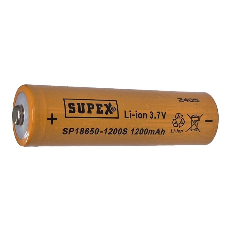 SPX 18650-1200 3,7V 1200 mAH Başlıklı