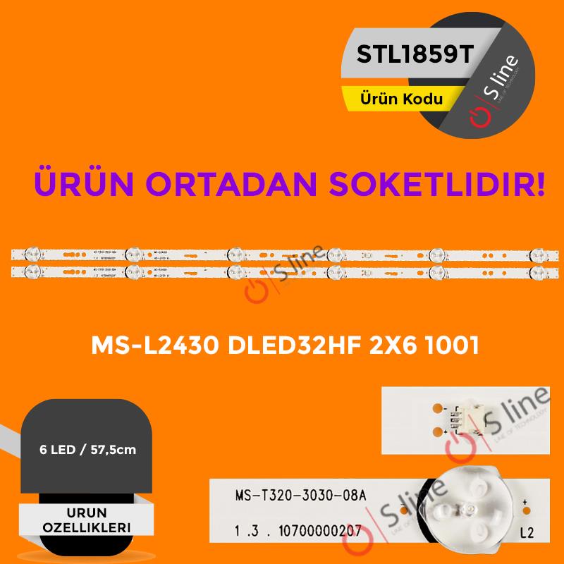 Dijitsu 32'' DLED32HF 2X6 0002 A06,F62DLED32HF2X60002,D22-315-GJMA03 Tv Led Bar