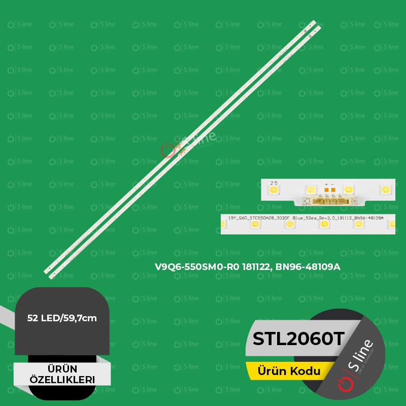55'' Samsung V9Q6-550SM0-R0 181122, BN96-48109A Tv Ledi