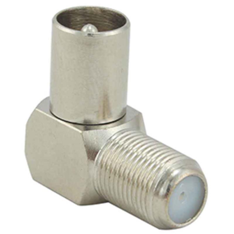 F Dişi - 60 OHM Erkek Çevirici 90 Derece