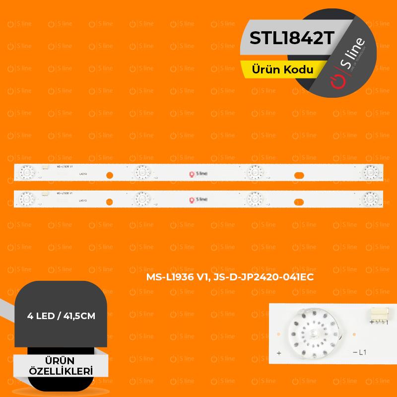 Yumatu 22'' MS-L1936 V1, JS-D-JP2420-041EC Tv Led Bar