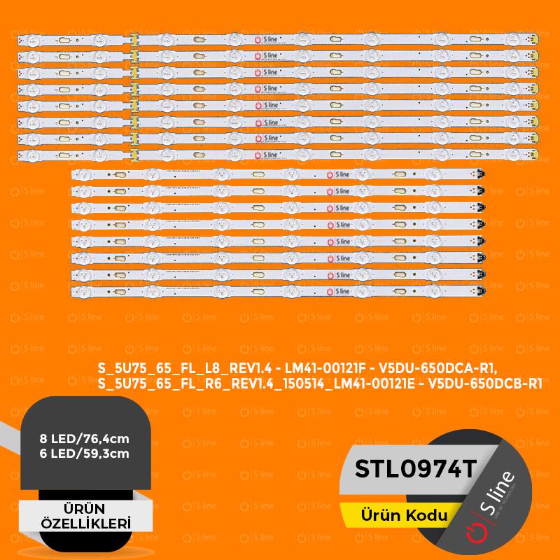 65'' Samsung S_5U75_65_FL_L8_REV1.4,V5DU-650DCA-R1,S_5U75_65_FL_R6,650DCB Tv Ledi
