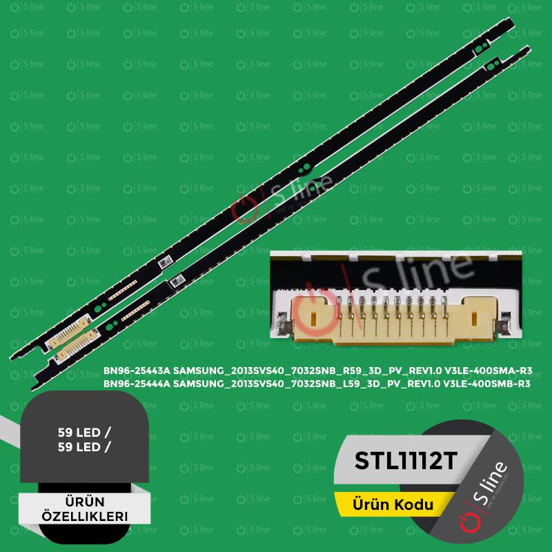 Samsung 40'' V3LE-400SMA-R3 , 400SMB-R3 3D-7032LED-L/R Tv Led Bar