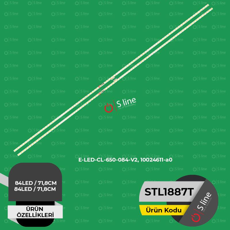 65'' E-LED-CL-650-084-V2, 10024611-a0 Tv Led Bar