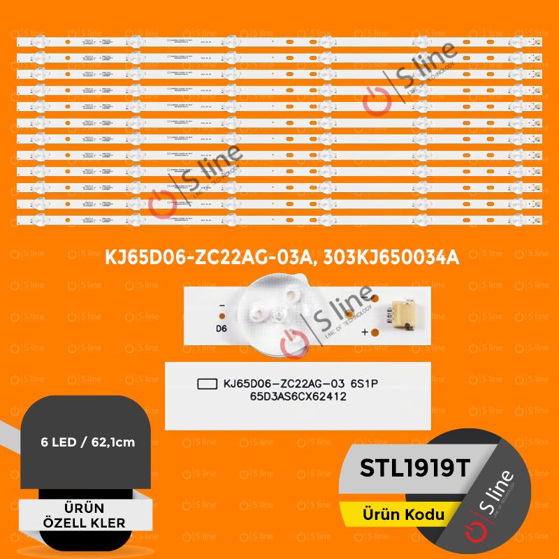 65'' Dijitsu KJ65D06-ZC22AG-03A, 303KJ650034A Tv Ledi