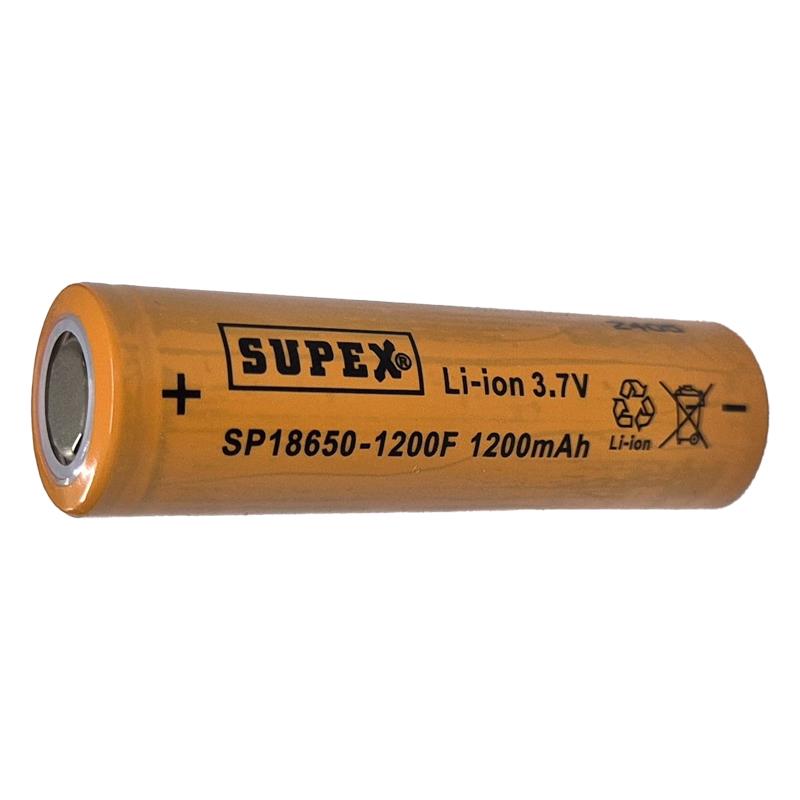 SPX 18650-1200 3,7V 1200 mAH DÜZ