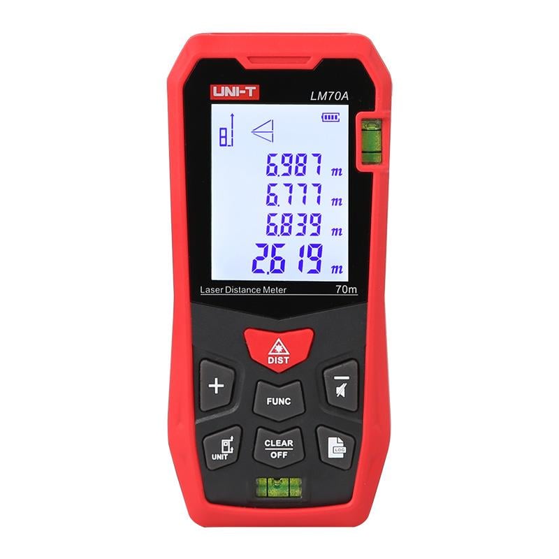 UNIT UT LM70A Lazer Mesafe Alan Hacim Ölçü Aleti 70Metre