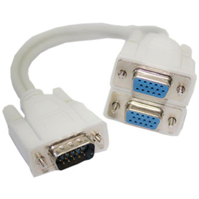 OEM VGA Splitter Kablo 1 Erkek-2 Dişi Çatal Kablo
