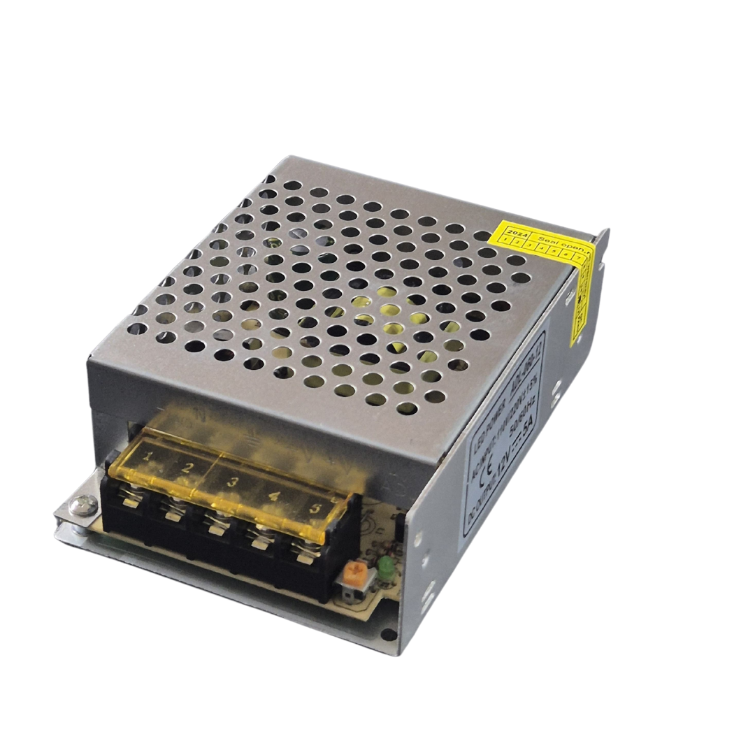 12V 5A 60W Metal Kasa Adaptör