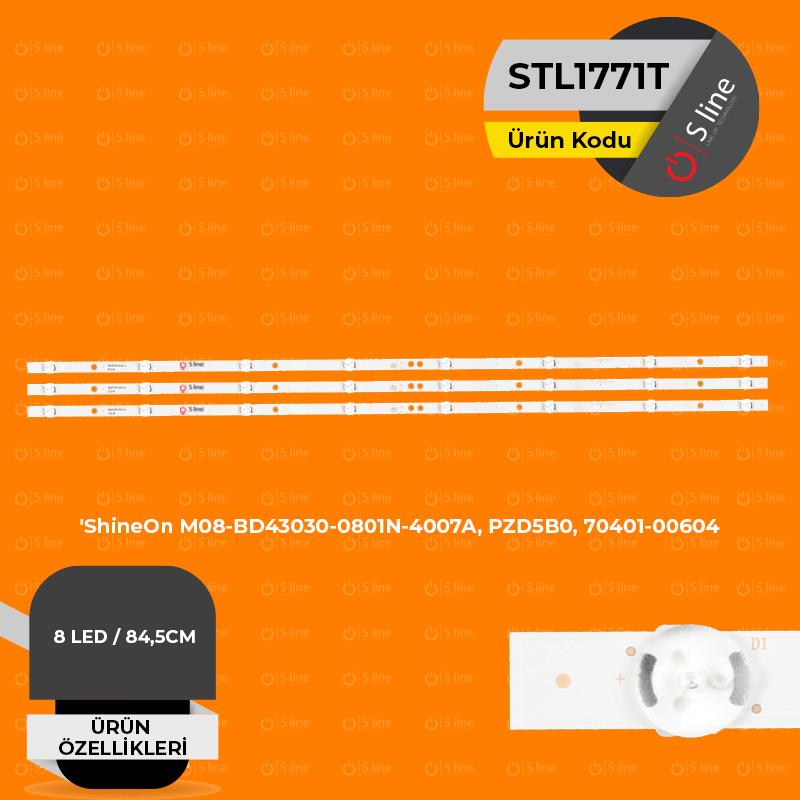 43'' ShineOn M08-BD43030-0801N-4007A, PZD5B0, 70401-00604 Tv Led Bar