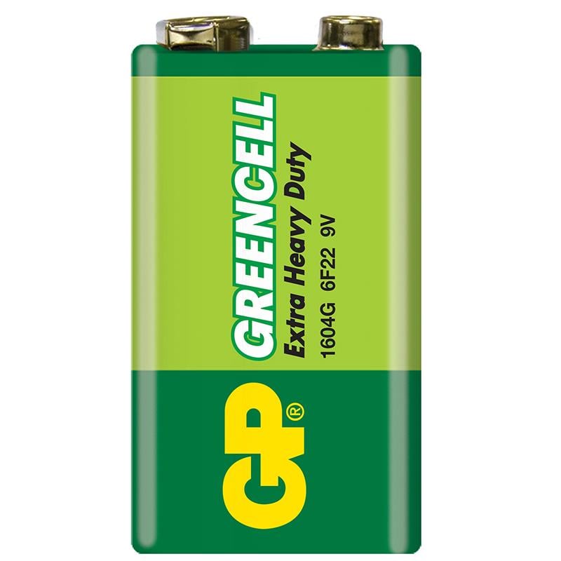 Greencell 9V Çinko Karbon Pil