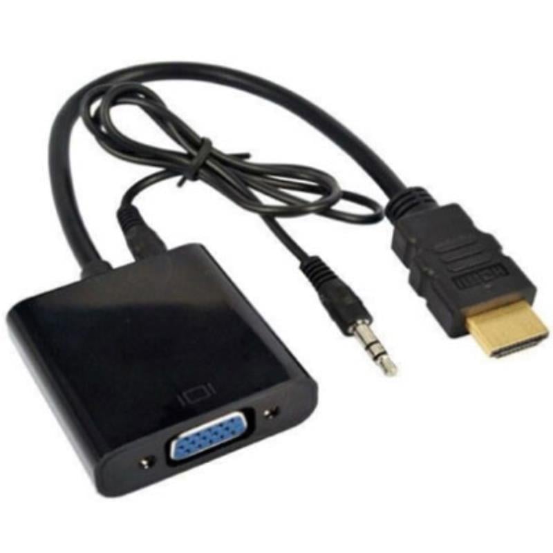 HDMI - VGA Çevirici Sesli