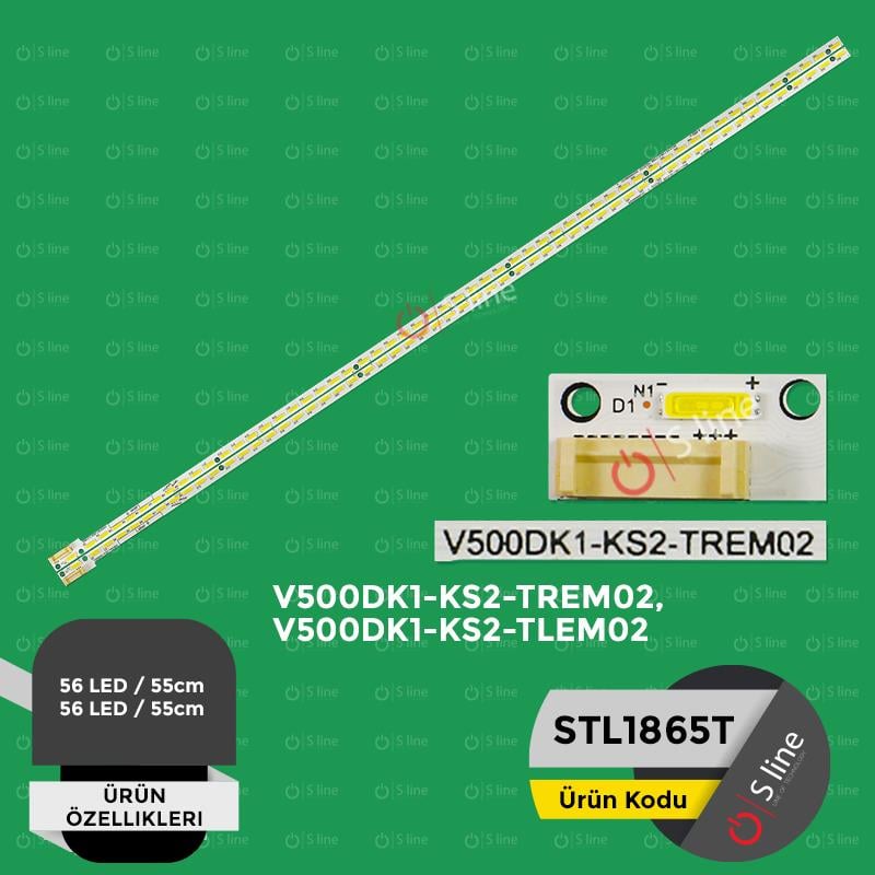 50'' LG V500DK1-KS2-TREM02,V500DK1-KS2-TLEM02 Tv Ledi