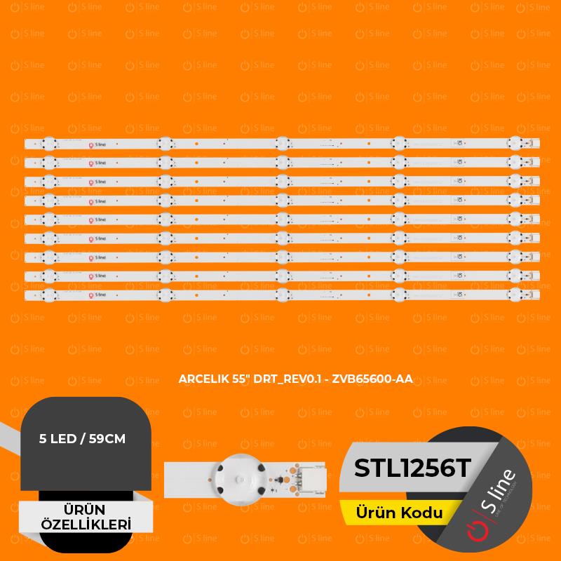 ARÇELİK 55'' DRT_REV0.1 ZVB65600-AA  LED TV BACKLIGHT SET