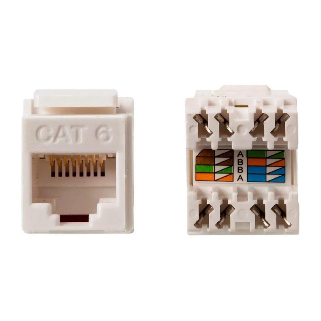 CAT6 RJ45 Keystone Jack Ağ Prizi
