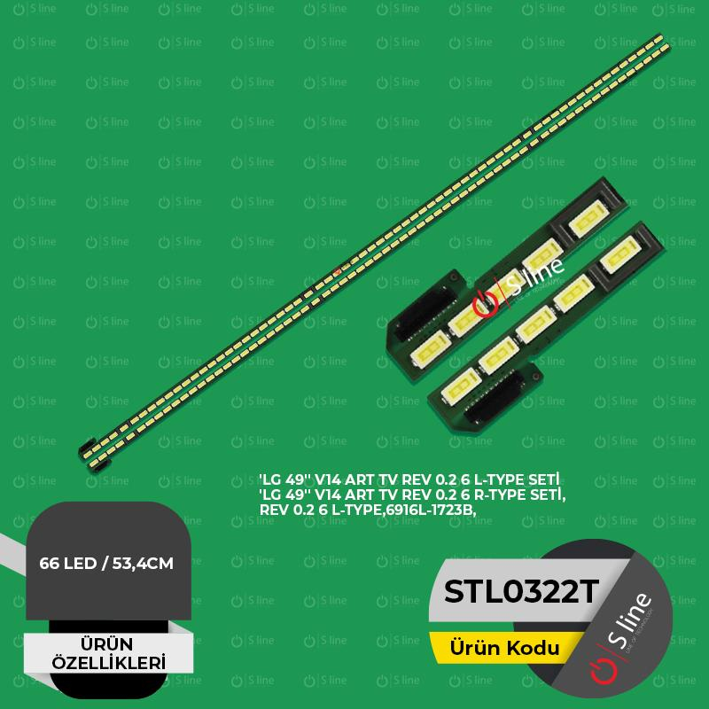49'' V14 ART TV REV 0.2 6 R L-TYPE,6916L-1723B,6916L-1722B Tv Ledi