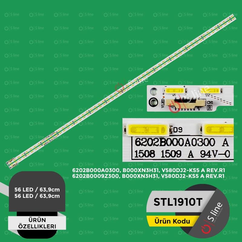 58'' LG 6202B000A0300,B000XN3H31,V580DJ2-KS5 A REV.R1,6202B0009Z300 Tv Ledi