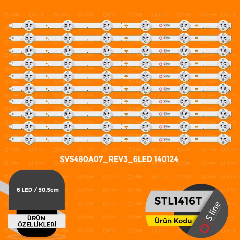 Philips 48'' SVS480A07_REV3_6LED 140124 Tv Led Bar