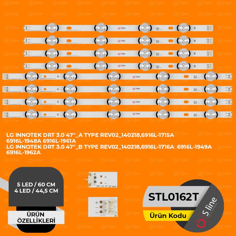 Sline Tv BackLight LG INNOTEK DRT 3,0 47''  A TYPE REV0,1 A + B TYPE Tv Led Bar