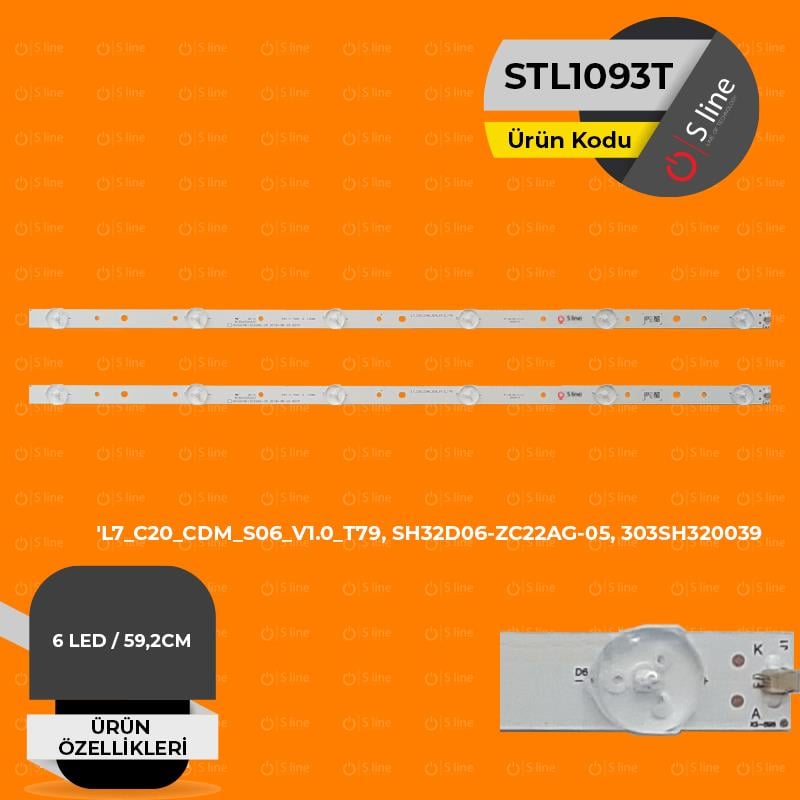 Sunny,Axen 32'' L7_C20_CDM_S06_V1.0_T79,SH32D06-ZC22AG-05, 303SH320039 Tv Led Bar
